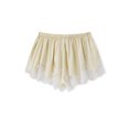 thumbnail image 2 of LMLYSoH Women's Mini Shorts Lace Patchwork Drawstring Elastic Waist Casual Summer Loose Lounge Shorts, 2 of 7
