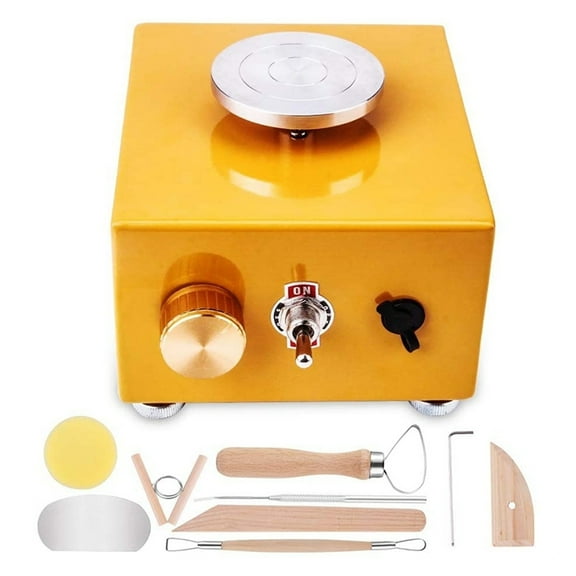 Ceramic Wheel Is Used For The Ceramic Dish Of The Wheel, From You Yourself Clay Wheel, With 3 Mini Mini ,Wide Ranging Usage