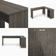 thumbnail image 3 of Escritorio Esquinero (L) ISTO PARA TI Homeoffice Estudiantil color Gris material MDP, 3 of 5