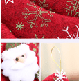 thumbnail image 3 of 4 piezas de adornos navideños, adornos colgantes para árboles de Navidad, Papá Noel, muñeco de nieve, oso navideño, ciervos navideños, adornos navideños tridimensionales Sailing Electrónica, 3 of 5