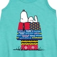 thumbnail image 2 of Peanuts - Snoopy Patchwork Doghouse  - Toddler and Youth Girls A-line Dress, 2 of 5