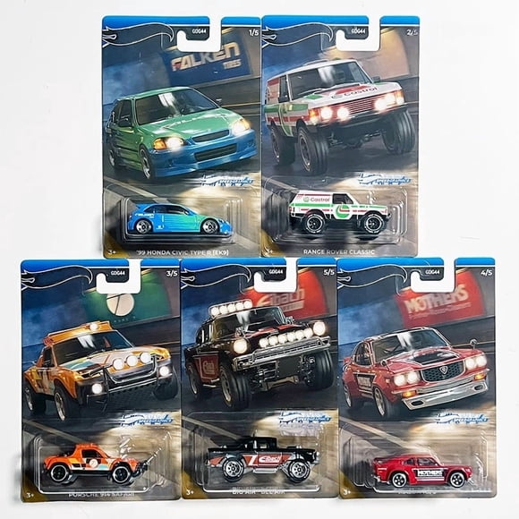 HW 2024 Speed Graphics #1-5 Set of 5 Cars GDG44