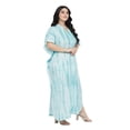 thumbnail image 4 of Oussum Robe Caftans pour Femme Grande Taille Imprimée Longue Maxi à Boutons Robes Caftan, 4 of 6