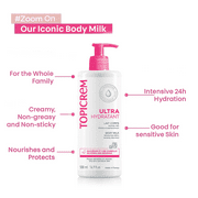 Topicrem Ultra-Moisturizing Body Milk 500ml