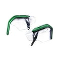 thumbnail image 2 of jiaping 2x Handlebar Wind Deflector Universal Windshield Motorbike Hand Protector Shield Clear and Green, 2 of 9