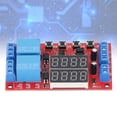 thumbnail image 4 of Módulo de ciclo de tiempo, módulo de retransmisión de 2 canales 24v Conexión de Conexión Inversa Configuración Automática de Protección, 4 of 7