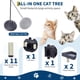 thumbnail image 2 of Garvee árbol para gato de 74 pulgadas, torre reforzada para gatos grandes con 6 postes de sisal, perchera amplia, juguetes y casita para interior, 2 of 8