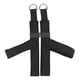 thumbnail image 1 of 2 Correas de Pilates y Yoga Flexibles para Mejorar la Flexibilidad, Correas para los Pies y Reformer negro, 1 of 9