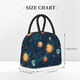 thumbnail image 2 of Balery Solar System And Planets Bolsa de Almuerzo para Mujeres, Caja de Almuerzo, Bolsa de Almuerzo Pequeña Impermeable, Tote de Almuerzo Reutilizable con Gran Capacidad, 2 of 6