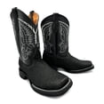 thumbnail image 4 of The Western Shops Men’s Leather Cow Hair Western Cowboy Boots, 4 of 4