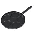 thumbnail image 1 of Poêle à Frire 6 Compartiments pour Œufs, Moule de Cuisson Multi-Œufs pour Cuisine Hamburg, 1 of 8