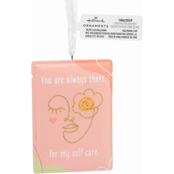 2024 Always There for My Self Care (Books) Hallmark Keepsake Christmas Tree Ornaments 1HAJ2059