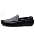 thumbnail image 4 of Men's Casual Loafers Slip On Leather Shoes Comfort Driving Shoes Moccasins Classic Penny Loafer Flats Boat Shoes, 4 of 10