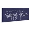 thumbnail image 3 of Stupell Industries Rustic Lodge Welcome Happy Place Canvas Art, 48 x 20, by Imperfect Dust, 3 of 8