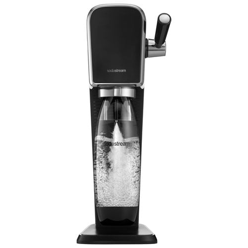 SodaStream Machine à Soda Artistique - Noir (Machine, Aucun Cylindre de CO2 Inclus)
