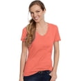 thumbnail image 3 of Hanes Women's Nano-T V-Neck T-Shirt, 3 of 4