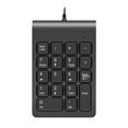 thumbnail image 1 of Teclado Numérico Usb Con Cable Universal Teclado Numérico Ultrafino Mini Teclado Negro Guardurnaity EL010456-00, 1 of 6