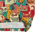 thumbnail image 4 of CLOOCL T-Shirt Long Sleeve for Women Animal Owl Print Blouse Casual Female Loose Plus Size Tops, 4 of 6