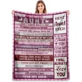 thumbnail image 1 of LHSHID to My Best Aunt Gifts Blanket Aunt Birthday Gifts Best Auntie Ever Gifts Aunt Gifts Throw Blanket Gifts for Aunt Mothers Day Happy Birthday Gifts Ideas for Aunt 50"x60", 1 of 7