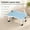 Blue, variant on Portable Foldable Laptop Lap Desk with Cooling Fan, LED Light, USB Port, Cup Holder & Storage Drawer, Bed Tray Table for Work, Study, Picnic & Soccer Game Day Watching