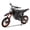 Orange, variant on Evoltrix Electric Dirt Bike for Teens and Adults, 3500W Peak Motor Max 38mph 48V 23AH Battery Off Road E-Dirt Bike with Hydraulic Brakes 14"/12" Fat Tire For All Terrains
