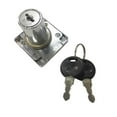 thumbnail image 1 of Elodie Cam Lock Desk Drawer Lock with 2 Keys for Cupboard Mailbox File Cabinet, 1 of 8