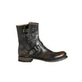 thumbnail image 2 of JOHN VARVATOS Men's Engineer Moto Boots, Black Sand, 12, 2 of 3