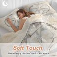 thumbnail image 5 of Sand Dollar Coastal Bedding 3 Piece Duvet Cover Set Queen Size, Summer Beach Beige Sea Soft Microfiber Comforter Cover with Zipper Closure & Pillowcases, Wrinkle & FadeResistant Quilt Cover, 5 of 9