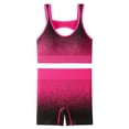thumbnail image 3 of QATAINLAV Womens Crop Top Sport Bras and Tight Biker Shorts 2 Piece Outfits Gym Jogger Running Workout Sets Pink, 3 of 3