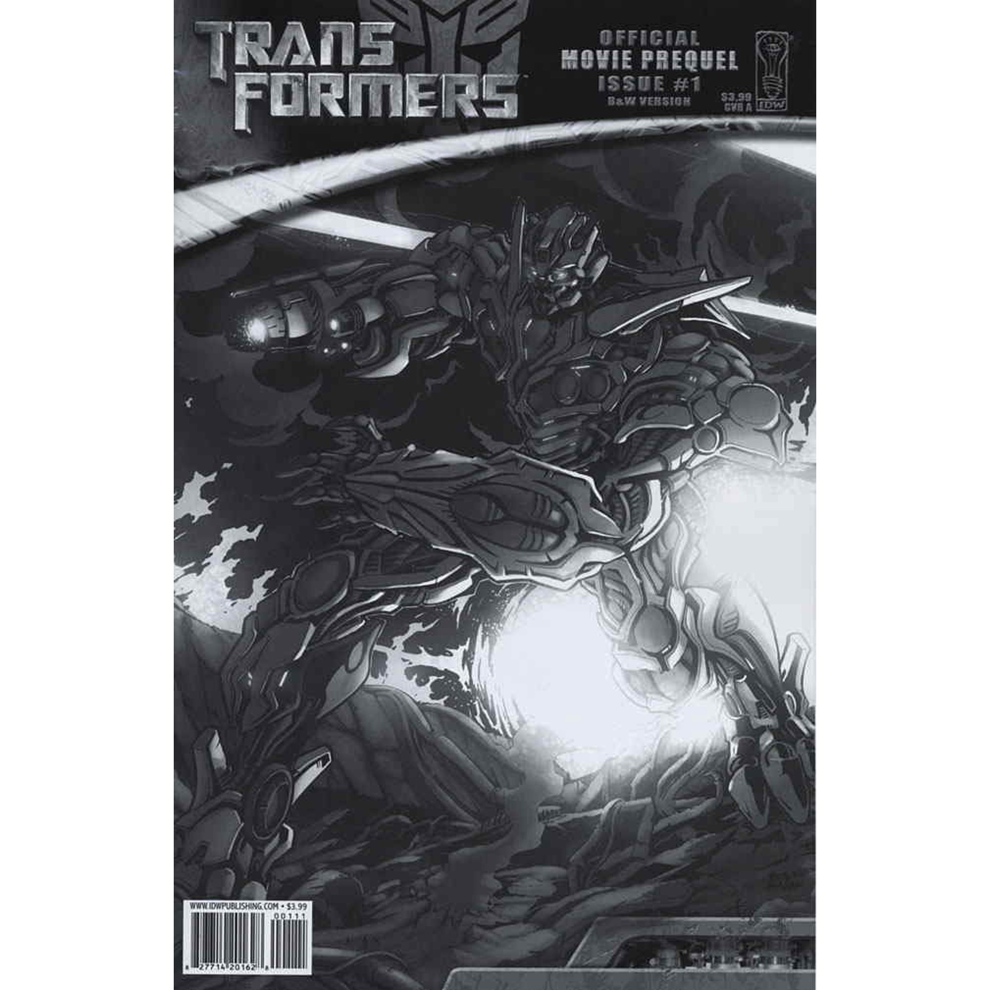 Transformers: Movie Prequel #1C VF ; IDW Comic Book