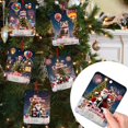 thumbnail image 1 of Juego de billetera navideña Fiudx Cartera para tarjetas Adorno para árbol de Navidad Colgante, 1 of 7