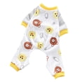thumbnail image 4 of Pijamas Pet para perros pequeños Disfraz para perros Suministros para mascotas - Amarillo S Sunnimix Pijamas para perros, 4 of 8
