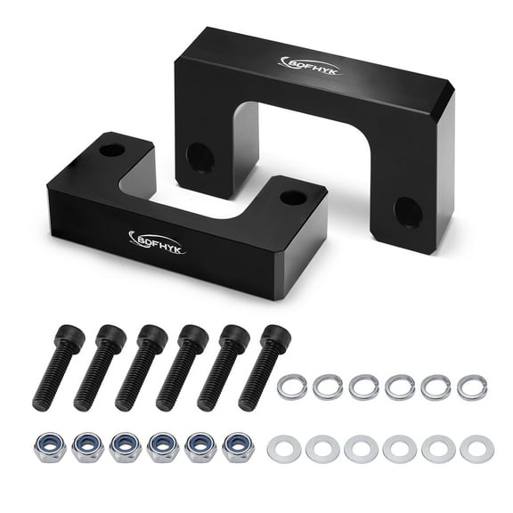 SPEEDWOW 2" Front Leveling Lift Kit Compatible with 2007-2021 Silverado 1500/Tahoe/Avalanche 1500/Suburban 1500 | Yukon Sierra 1500/Yukon XL 1500 Front Lift Spacers 2 Pack
