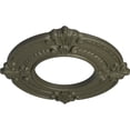 thumbnail image 3 of Ekena Millwork 9"OD x 4 1/8"ID x 5/8"P Benson Ceiling Medallion (Fits Canopies up to 4 1/8"), Hand-Painted Witch Hazel, 3 of 7