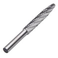 thumbnail image 2 of 1pc 6mm Shank High Speed Steel Rotary Burr Tool Plastic Wood Carving Rotary File, 2 of 8