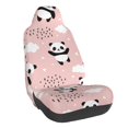 thumbnail image 1 of Balery Panda Funda de Asiento para Auto con Diseño - Cubierta Frontal Suave y Transpirable con Protector Antideslizante- 1 Unidad, 1 of 5