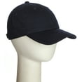 thumbnail image 5 of D&I Plain Dad Hat 100% Cotton Unstructured Hat Unisex Adjustable Strap - Navy, 5 of 7