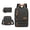 Black, variant on Laptop Backpack for Women Men 3pcs Backpack Set Laptop Backpack Shoulder Bag Small Pocket for Travel School Business Work College (11.0 x 5.1 x 15.7 inches / 28 x 13 x 40 cm) - Red[cite: 1]