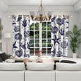 thumbnail image 6 of Lfeey Blackout Curtains for Children's Bedroom, Room Darkening, Ocean Theme, 2 Panels, 42x72 inches, 6 of 6