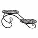 thumbnail image 4 of Soporte de Flores para Plantas de Balcón Interior de Metal (Negro), 4 of 9