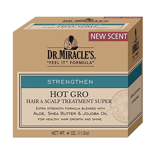 Dr. Miracles Feel It Formula Hot Gro Hair And Scalp Treatment