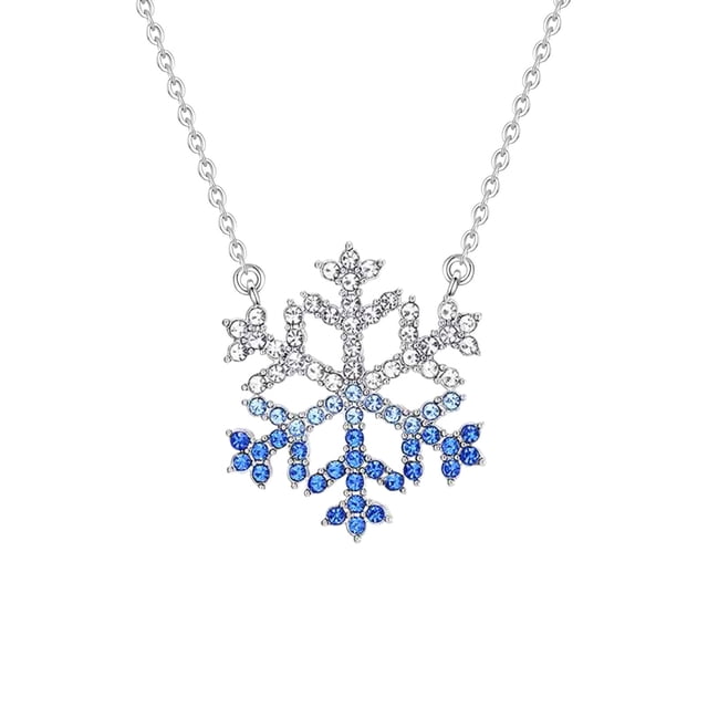 TopLLC Colliers & Pendentifs Collier Flocon de Neige Bijou Féminin Collier Flocon de Neige Collier a
