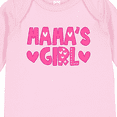 thumbnail image 4 of Inktastic Mama's Girl Pink with Hearts Girls Long Sleeve Baby Bodysuit, 4 of 5