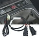 thumbnail image 3 of Adaptador de cargador de coche,Arnés de cableado del cargador de coche Adaptador de cargador de coche,Luz indicadora de atmósfera LED para enchufe de cargador de coche,Adaptador de cargador, 3 of 6