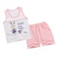 thumbnail image 4 of Conjunto de 2 piezas de top y pantalones para niña de dibujos animados Conejo 70, 4 of 9