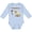 AE-Light Blue, variant on Inktastic Life is Better with a Dog Boys or Girls Long Sleeve Baby Bodysuit