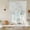 Steel Blue, Slate, Linen, Gray, variant on Pink Bow Tie Up Curtains for Windows, Adjustable Balloon Window Shades, Farmhouse Roses Floral Stripes Rustic Modern Kitchen Window Treatments Adjustable Roll Up Curtain for Basement/Nursery 52"x45"