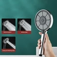 thumbnail image 6 of High-Pressure Handheld Showerhead | 3 Spray Modes | ABS Material | Black/Silver | 10.24x4.72 in | Ideal for Elderly & Kids | Home, Gym, Hotel Use | Easy Install | Multifunctional Shower, 6 of 6