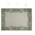 thumbnail image 3 of Gertmenian 21559 Tapis d'Extérieur Collection Freedom Intérieur Extérieur Bordé Moderne Entretien Intelligent Patio Porche Terrasse Tapis de Zone 5x7 Standard, Bordure Palmier Vert, 3 of 7