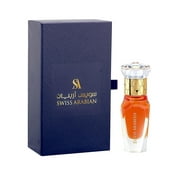Amber Aura by Swiss Arabian for Unisex - 0.4 oz Parfum Oil Rollerball